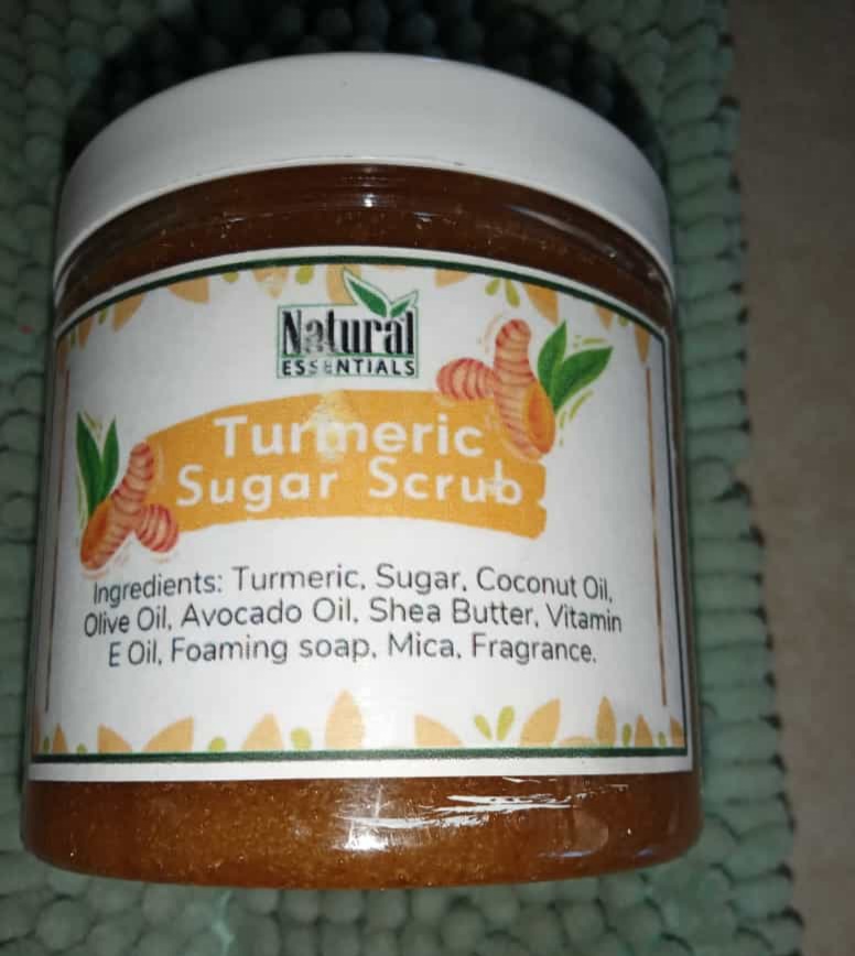 Tumeric Sugar Scrub